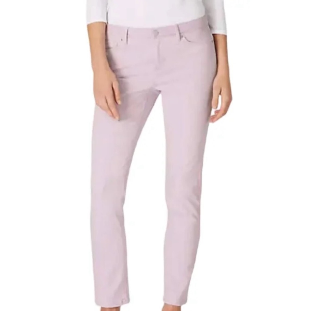 J. Jill Stretch Straight Leg Pants Light Pink Size 16 Petite